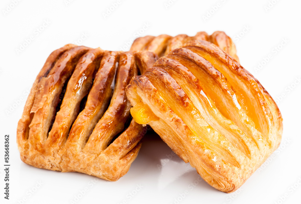 flaky stuffed pastries group jam