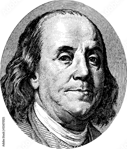 Benjamin Franklin portrait