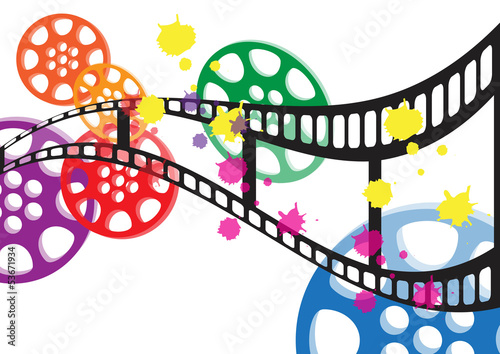 Background film vector