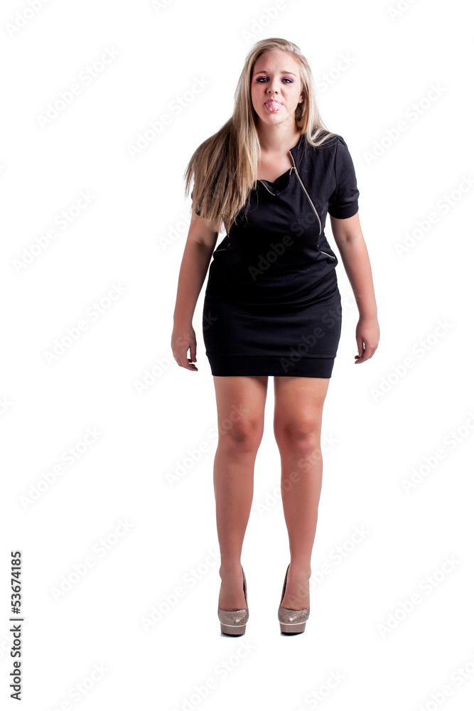 Fototapeta premium stick out that tongue