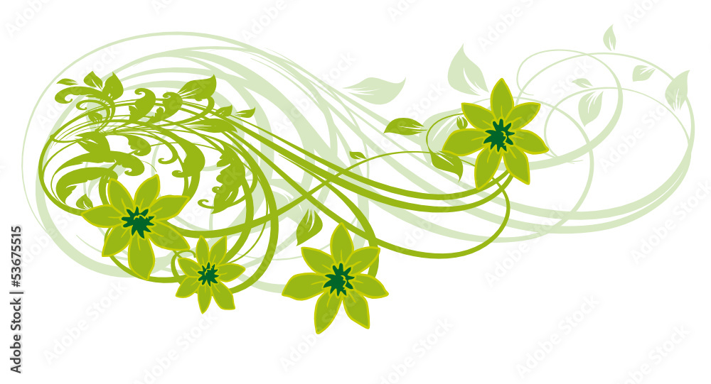floral arabesque