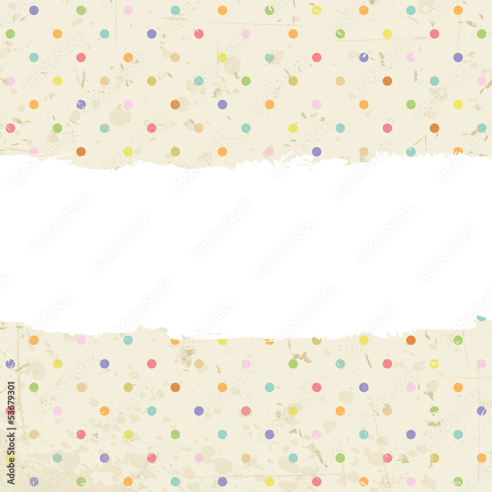 dots background with space for text