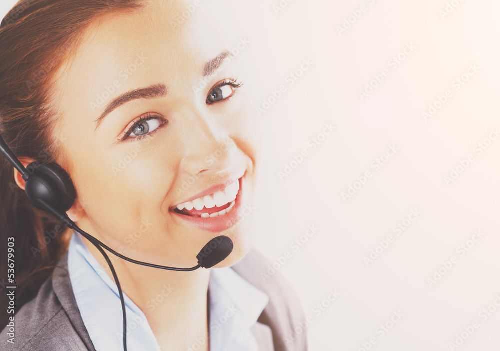 woman customer service agent proffessional telephone worker woman customer service agent proffessional telephone worker