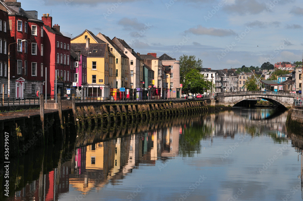 Obraz premium Cork, centrum miasta.