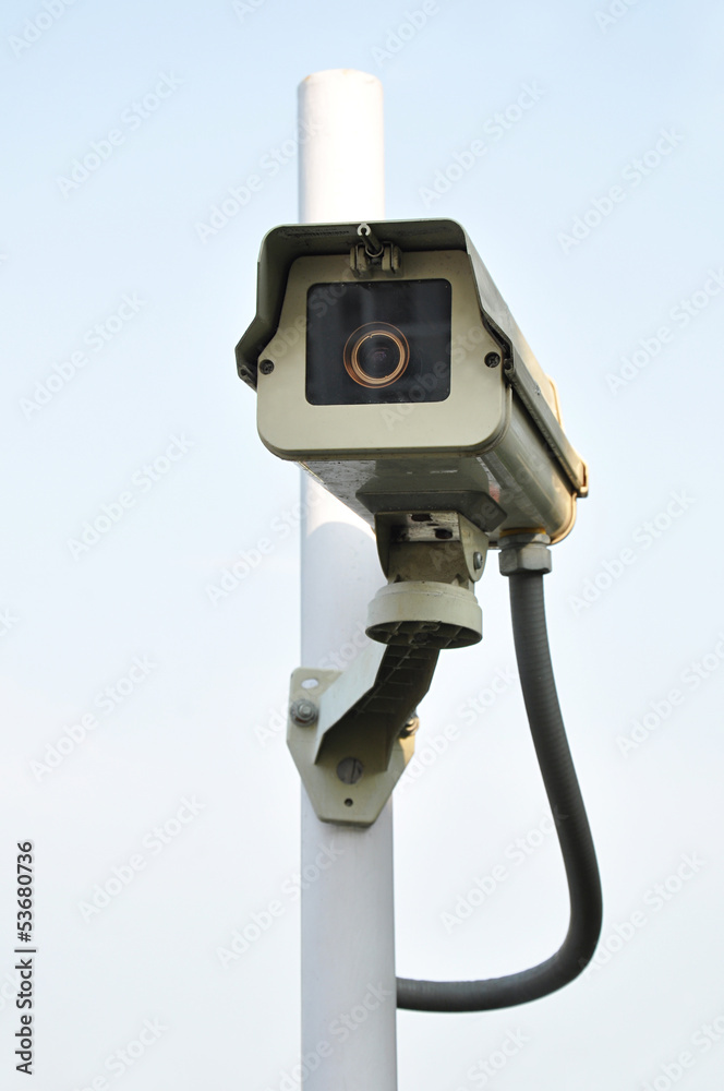 CCTV on the post CCTV on the post