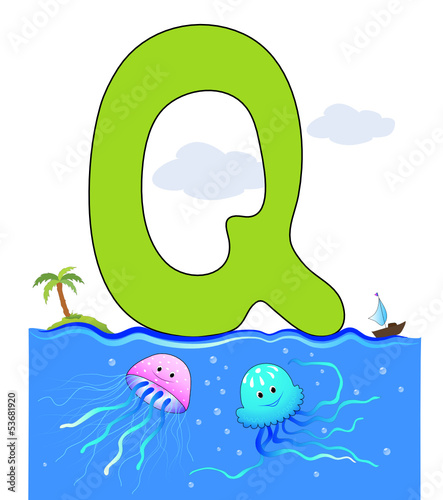 Alphabet, Q Qualle