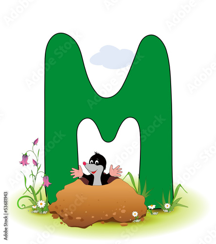 Alphabet, M Maulwurf