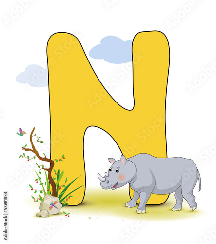 Alphabet, N Nashorn