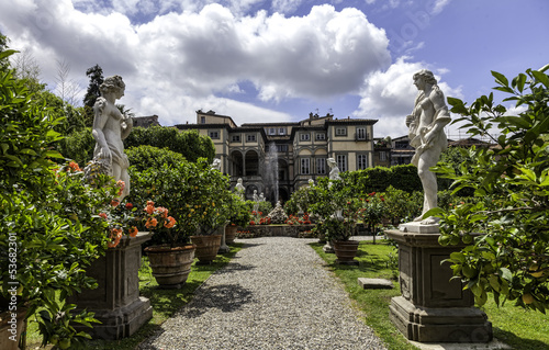 Palazzo Pfanner gardens in Lucca
