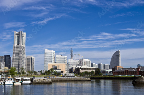 横浜みなとみらい21の風景