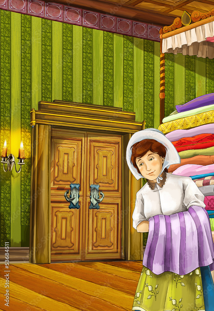 Fototapeta premium Princess and the Pea