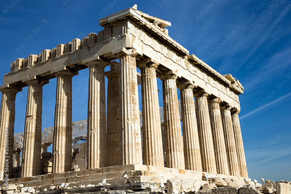 Parthenon on the Acropolis