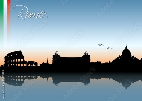 Photography Rome skyline