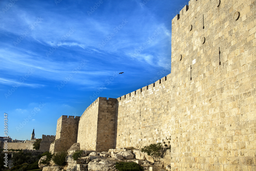 Old Jerusalem City Wall