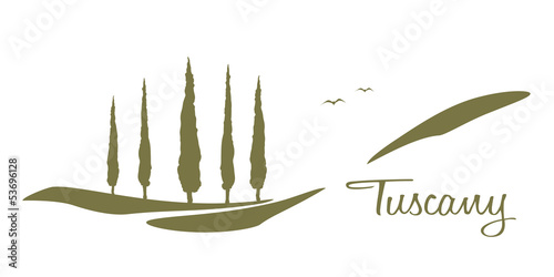 Tuscany graphic