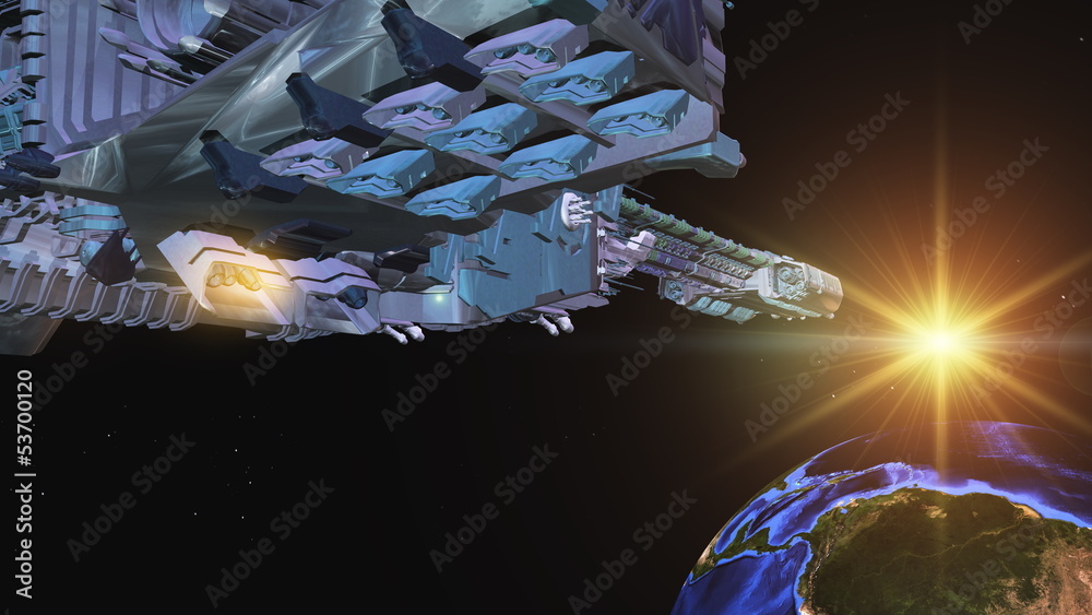 Fototapeta premium 宇宙船