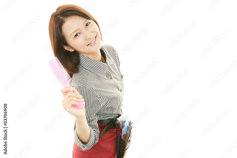 笑顔の美容師 笑顔の美容師