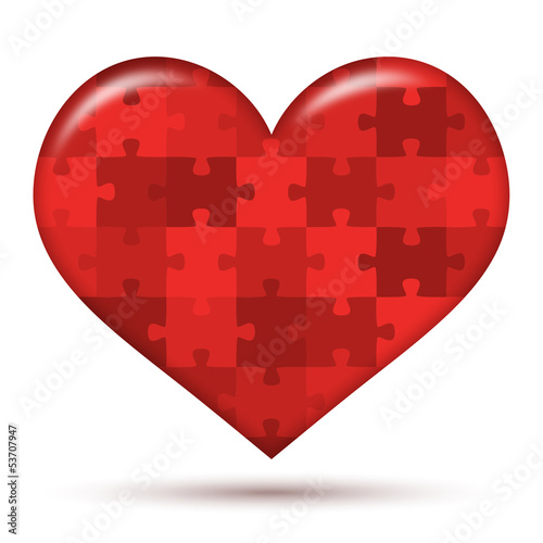 Herz Puzzle