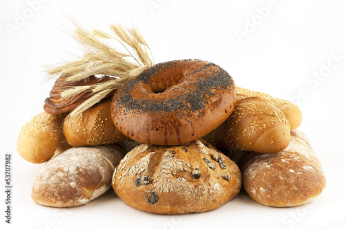assortment bread and buns