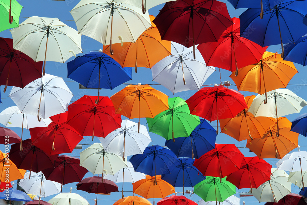 Obraz premium Umbrellas