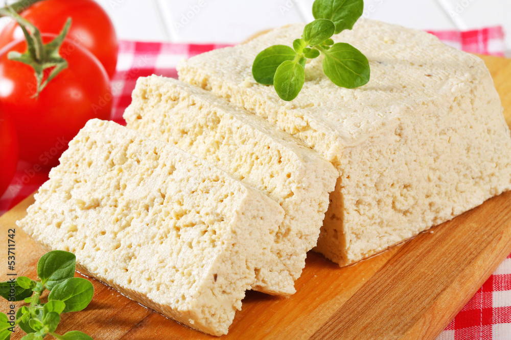 Block of tofu Block of tofu