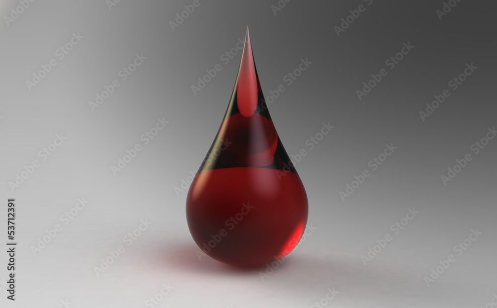 Obraz premium Red drop