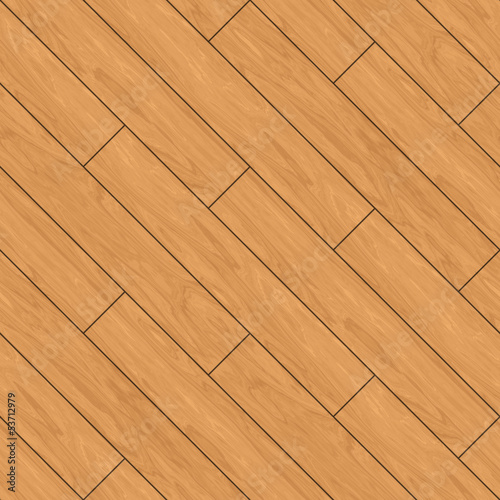Wood diagonal parquet - seamless texture
