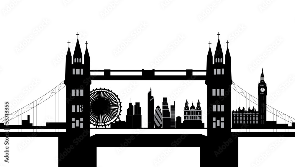 Obraz premium london skyline
