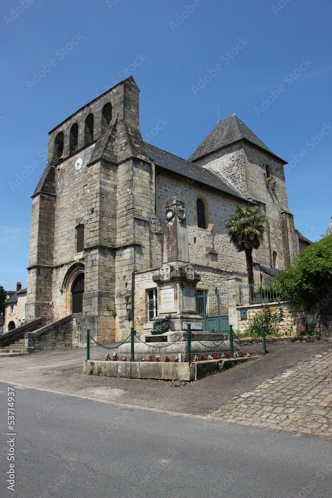 Eglise de Perpezac-le-Blanc (Corrèze)