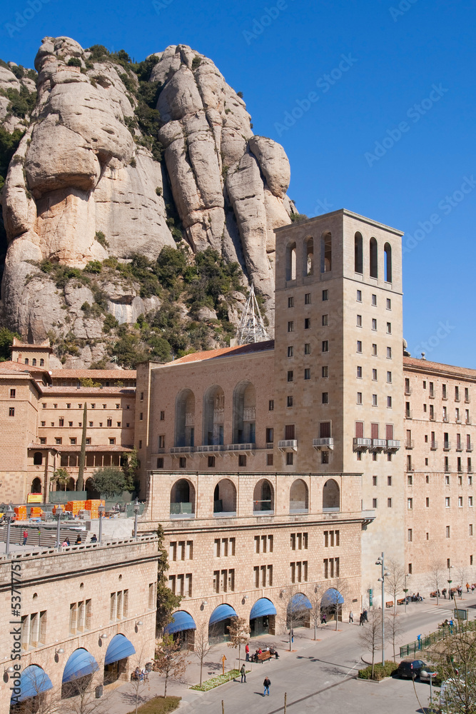 Fototapeta premium Montserrat Abbey
