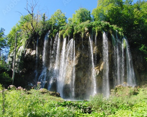 Wasserfall am Plitvitzer See