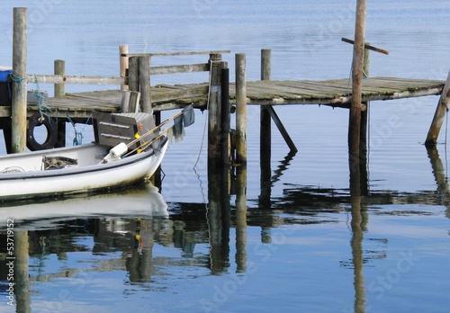 Steg mit Boot