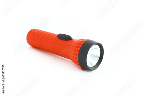 Red flashlight photo