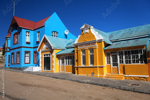 Fototapeta Naklejka Na Ścianę i Meble -  multicolored houses