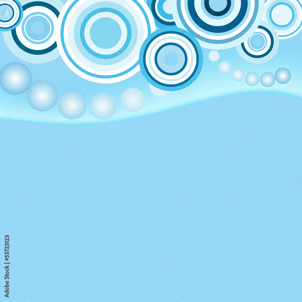 Blue abstract background