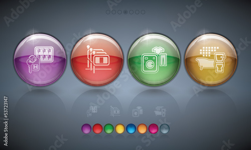 Hotel Related Icons