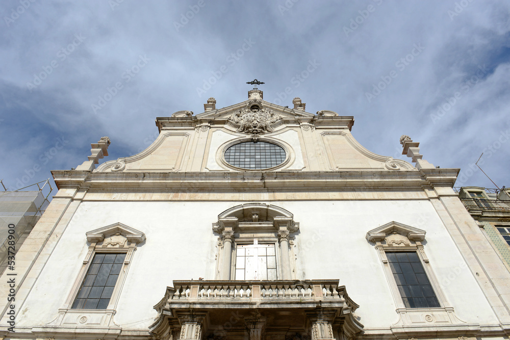 Sao Domingos Church is completed in 1748 in Lisbon, Portugal