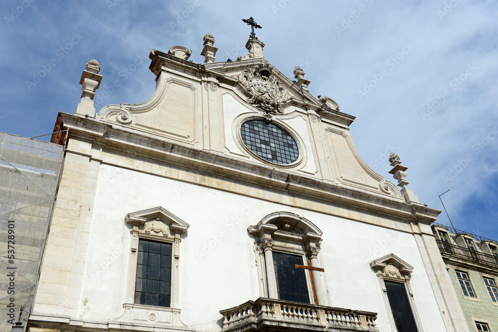Sao Domingos Church is completed in 1748 in Lisbon, Portugal