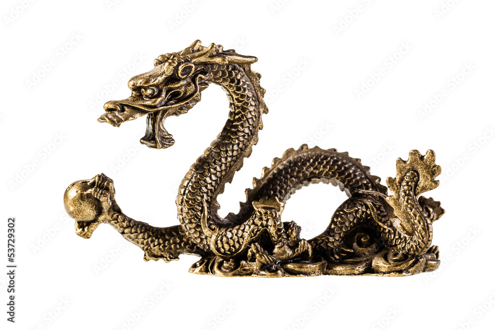 Obraz premium Golden Dragon