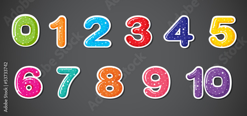 Eleven numerical figures