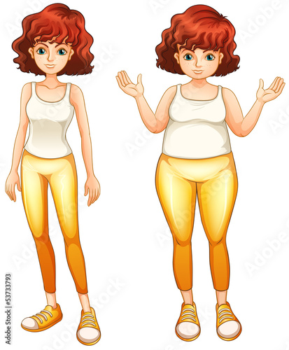Two different body types