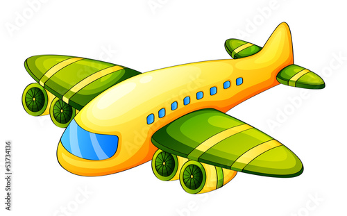 An airplane