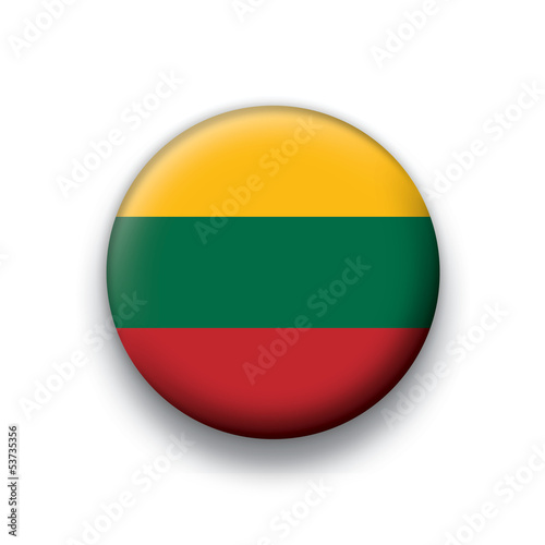 Vector flag button series