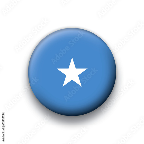 Vector flag button series Somalia