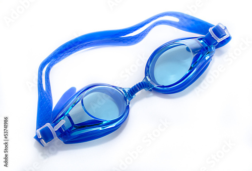 Glasses for swimming .