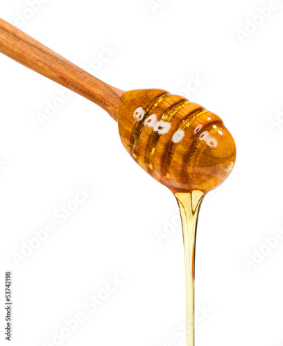 Drizzle and honey isolated