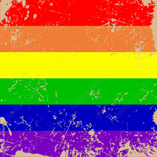 Drapeau rétro