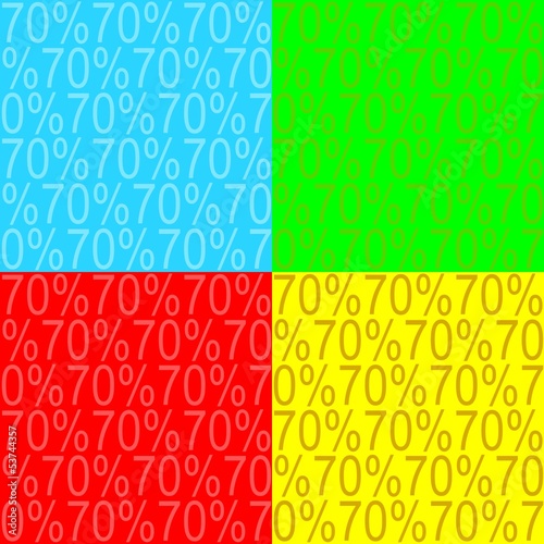 TRAMA O SFONDO 70 % MULTICOLORE