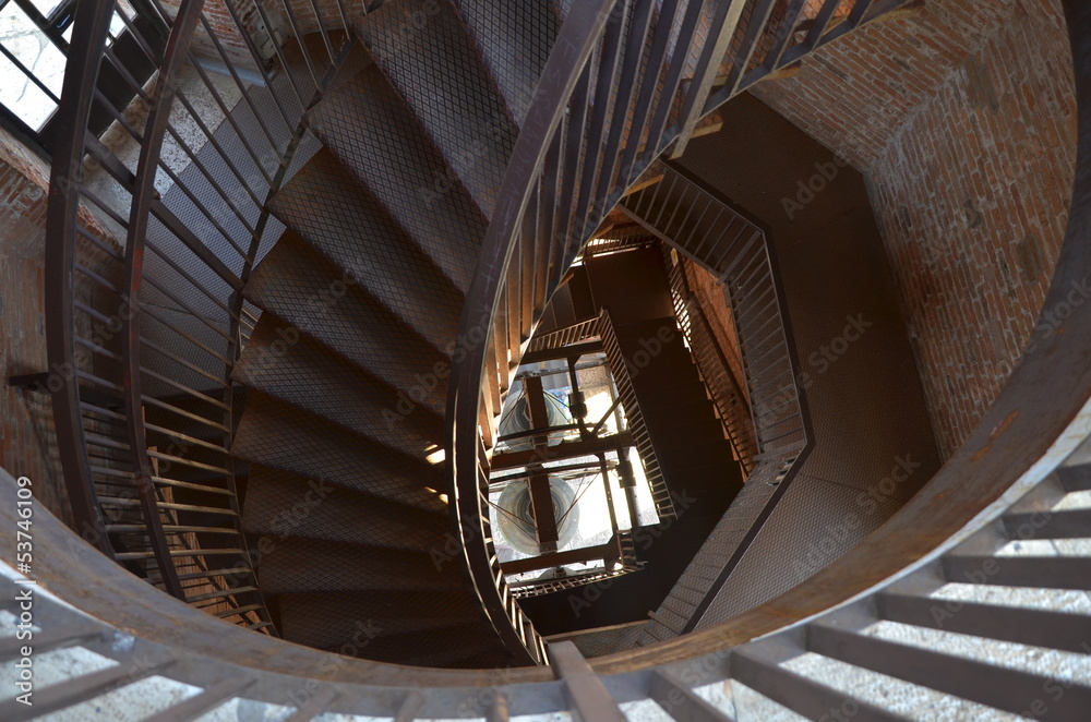 Obraz premium Wendeltreppe