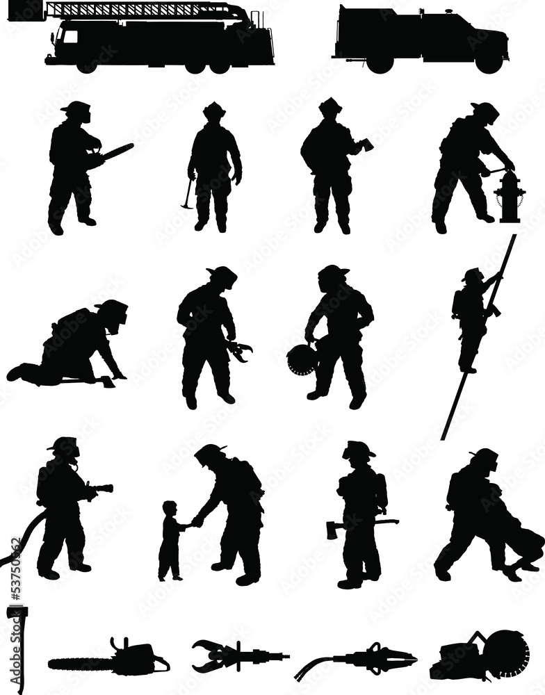 Obraz premium Firefighter booster pack 2